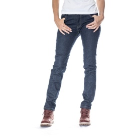 Blugi (jeans) moto femei Ixon model Maddie culoare: Dark raw (albastru) (Cordura® Denim) - Slim Fit - Img 6