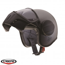 Casca Caberg model Ghost gun metal (titanium) mat - fibra de sticla - Img 3