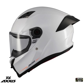 Casca integrala Axxis Fenix A0 alb lucios - tip viziera: MT-V-31B - DKS429 - Img 1