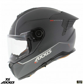 Casca integrala Axxis Hawk SV A2 titanium mat (ochelari soare integrati) - tip viziera: MT-V-31 - Img 2