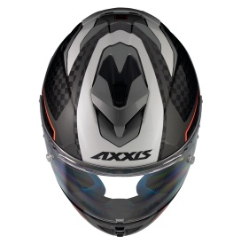 Casca integrala Axxis model Cobra Rage A2 gri lucios carbon - 100% carbon - Img 6
