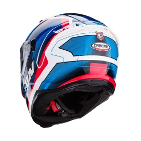 Casca integrala Caberg model Avalon X SV Optic D6 alb/albastru/rosu lucios Pinlock ready - Img 7