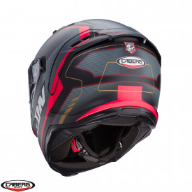 Casca integrala Caberg model Avalon X SV Optic L7 negru/gri/rosu mat Pinlock ready - Img 3