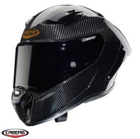 Casca integrala Caberg model GP01 Carbon Pinlock ready - 100% carbon - lentila Pinlock + viziera neagra incluse - FIM Approved STOC LIMITAT