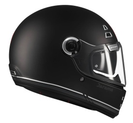 Casca integrala MT Jarama SV B2 negru mat - model Retro - Cafe Racer (ochelari soare integrati) - tip viziera: MT-V-32 - Img 6