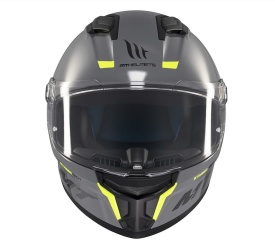 Casca integrala MT Stinger 2 A12 gri lucios - tip viziera: MT-V-28B - Img 6