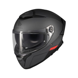 Casca integrala MT Thunder 4 SV A12 gri mat (ochelari soare integrati) - Img 2