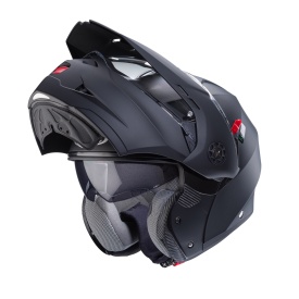 Casca modulabila (flip-up)/adventure Caberg model Tourmax X SV negru mat Pinlock ready - lentila Pinlock inclusa - Img 5