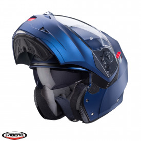 Casca modulabila (flip-up) Caberg model Duke X SV albastru mat Yama Pinlock ready - lentila Pinlock inclusa - Img 2