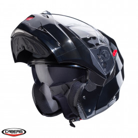 Casca modulabila (flip-up) Caberg model Duke X SV Smart black (negru lucios) Pinlock ready - lentila Pinlock NU este inclusa - Img 2