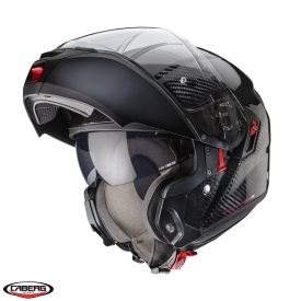 Casca modulabila (flip-up) Caberg model Levo X 94 carbon Pinlock ready - lentila Pinlock inclusa (100% carbon) - Img 1