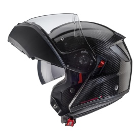 Casca modulabila (flip-up) Caberg model Levo X 94 carbon Pinlock ready - lentila Pinlock inclusa (100% carbon) - Img 5