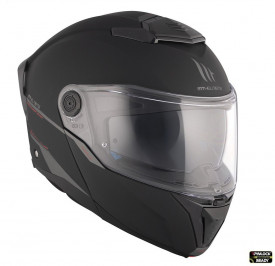 Casca modulabila MT Atom 2 SV A1 negru mat (ochelari soare integrati) Pinlock Ready - tip viziera: MT-V-35 - Img 4