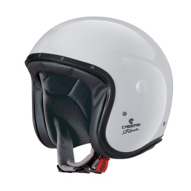 Casca open face (jet) Caberg model Freeride X A1 alb lucios (fibra de sticla) - Img 6