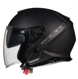 Casca open face MT Thunder III SV Jet A1 negru mat (ochelari soare integrati) – tip MT-V-19