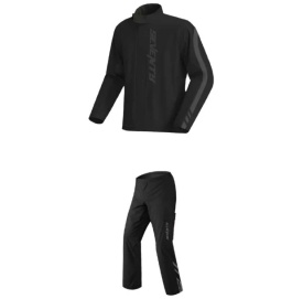 Costum moto ploaie (geaca+pantaloni) Seventy model SD-S5 Monsoon culoare: negru (montare peste echipament) - Img 7