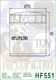 Filtru de ulei HIFLOFILTRO HF551 - Img 2