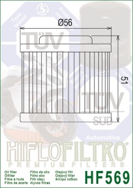 Filtru de ulei HIFLOFILTRO HF569 - Img 2