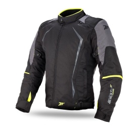 Geaca (jacheta) motociclete barbati Racing Seventy vara/iarna model SD-JR47 culoare: negru/galben fluor - Img 4