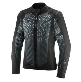 Geaca (jacheta) motociclete femei Roadster/Urban Ixon All season model Artemis LS culoare: negru/alb (concept 3 in 1)