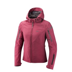 Geaca (jacheta) motociclete femei Touring/Adventure/Urban Ixon All season model Burning LS culoare: burgundy (visiniu) (geaca laminata; waterproof si pe exterior) - Img 6