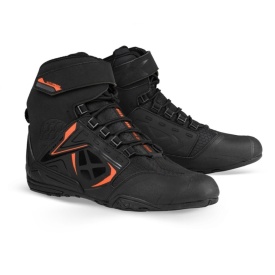 Ghete moto Roadster barbati All Season Ixon model Killer WP MS culoare: negru/portocaliu (100% waterproof) - Img 3