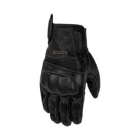 Manusi moto piele Rusty Stitches Zeke black - Img 1