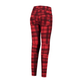 Pantaloni moto femei Rusty Stitches Claudia V2 Red (protectii incluse) - Img 2