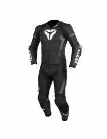 Pantaloni moto piele SECA SRS II Black - Img 2