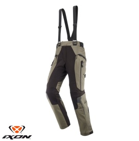 Pantaloni motociclete barbati Touring/Adventure Ixon All season/vara model Odin MS culoare: khaki/negru