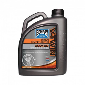 Ulei de motor Bel-Ray V-TWIN SEMI SYNTHETIC 20W-50 - 4L