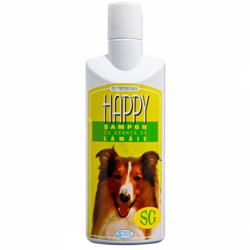 Sampon pentru caini HAPPY cu Lamaie flacon 200ml