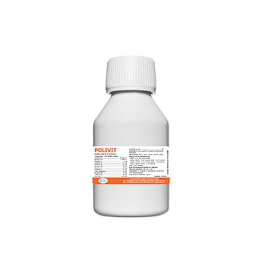 FARMAVET Supliment nutritiv pentru animale de gospodarie POLIVIT solutie buvabila flacon 100ml