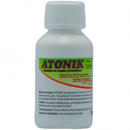 ATONIK Biostimulator de crestere si fructificare flacon 10ml