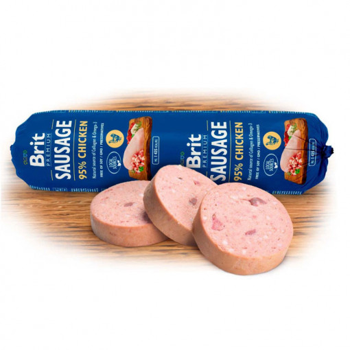 Hrana umeda pentru caini BRIT Salam cu PUI 800g