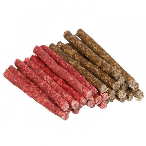 Recompense pentru caini 4DOG Baton color 12.5cm punga 100buc