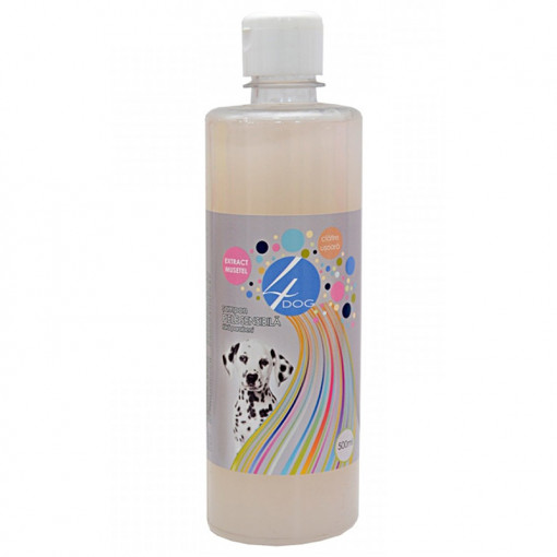 Sampon pentru caini 4DOG PIELE SENSIBILA flacon de 500ml