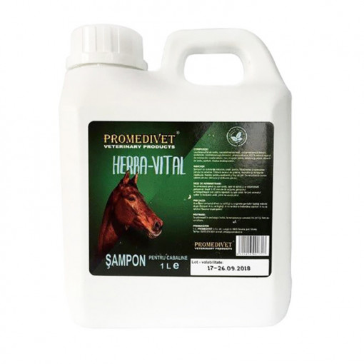 Sampon pentru cal HERBA VITAL flacon de 1l - Img 1