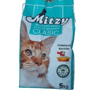 Asternut igienic pentru pisici MITZY Nisip 5kg