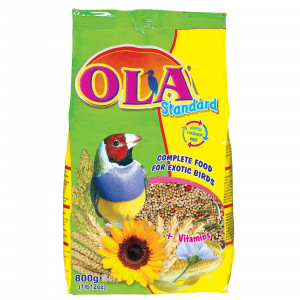 Hrana completa pentru pasari exotice OLA Zebre australiene punga 1kg