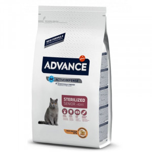 Hrana uscata pentru pisici ADVANCE CAT SENIOR STERILIZED punga 1.5kg