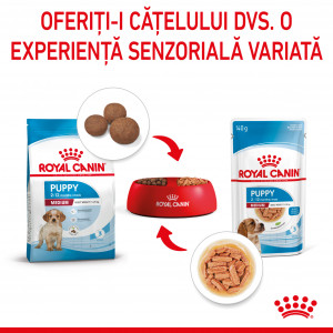 Royal Canin Medium Puppy hrana umeda caine junior (in sos), 140 g - Img 5