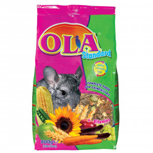 Hrana completa pentru chinchilla OLA punga 800g