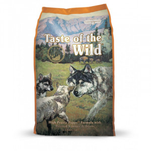 Hrana uscata pentru caini TASTE OF THE WILD PUPPY HIGH PRAIRIE BIZON sac 12.2kg