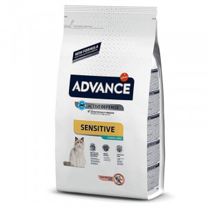 Hrana uscata pentru pisici ADVANCE CAT ADULT SENSITIVE STERILIZED cu SOMON punga 1.5kg