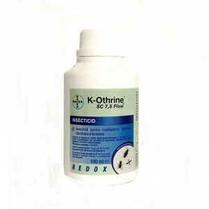 Insecticid K-OTHRINE SC7.5 FLOW flacon de 100ml