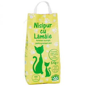 Asternut igienic pentru pisici NISIPUR Nisip cu Lamaie 5kg