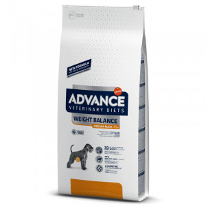 Hrana uscata pentru caini ADVANCE DOG WEIGHT BALANCE sac 15kg