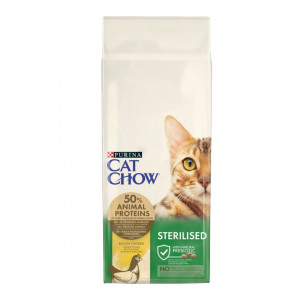 Hrana uscata pentru pisici CAT CHOW Sterilised sac 15kg