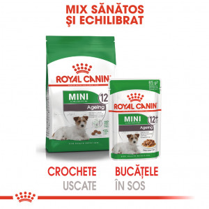 Royal Canin Mini Ageing 12+ hrana umeda caine senior (in sos), 85 g - Img 5